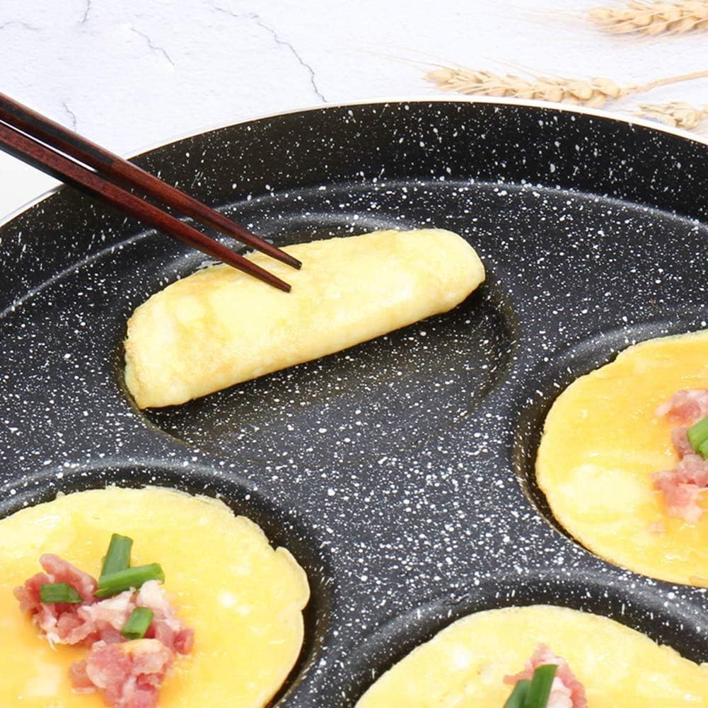 4-Cup Non-Stick Aluminium Frying Pan, Black, 24cm