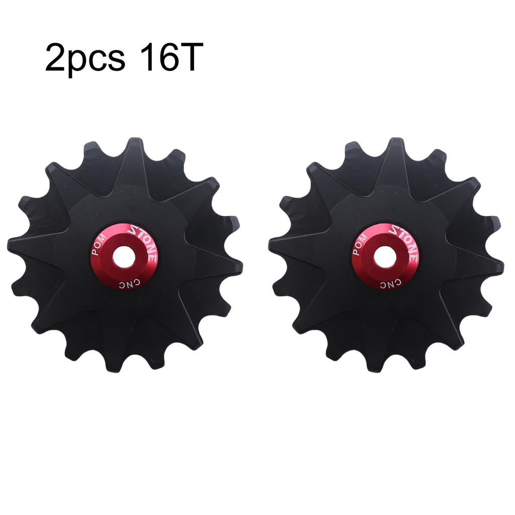 Stone Narrow Wide 12s Pulley Wheel Gear Guide Roller Jockey 10t 12t 14t 16t High Strength Resin Smooth Bearing Solid Aero DJC