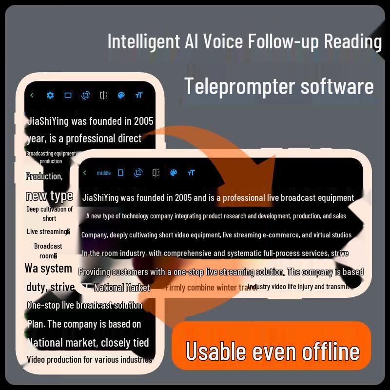 Professional Smartphone Teleprompter