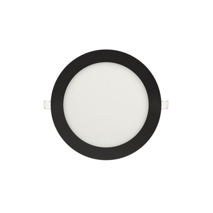 10er-Set dimmbare LED-Panels 18W 2700K 1170lm Schwarz IP20