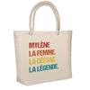 Beach Bag - PLANETEE - Mylène Goddess Legend Vintage - Insulated - Cotton - Printed In France