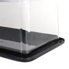 Dulton Countertop Bakery Case M-0863, a Transparent, Expandable Countertop for Storing Bread, Dried Goods, and Fruit In the Kitchen.
