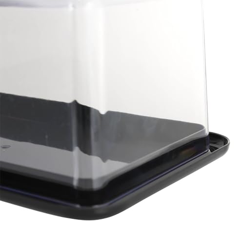 Dulton Countertop Bakery Case M-0863, a Transparent, Expandable Countertop for Storing Bread, Dried Goods, and Fruit In the Kitchen.