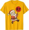 67 Christmas Vintage Santa Meme Six Seven Unisex T-Shirt