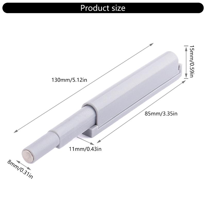 16pcs Nylon Door Dampers for Soft Close Cabinets Multifunction Drawer Closers Drawer Softener Mechanism for Home Environment
