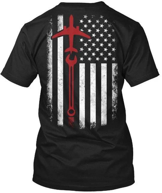 Авиационный механик- Механик На Футболке Сделано в США Размер от S до 5XL S