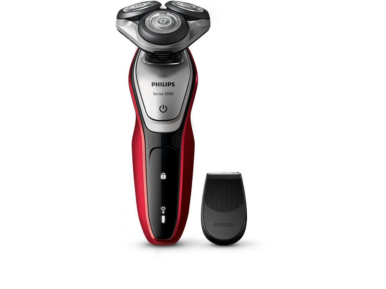 

Электробритва Philips серии 5000 с 27 лезвиями, вращающаяся ванна для бритья, моющаяся, с триммером, для мужчин и S5214/06