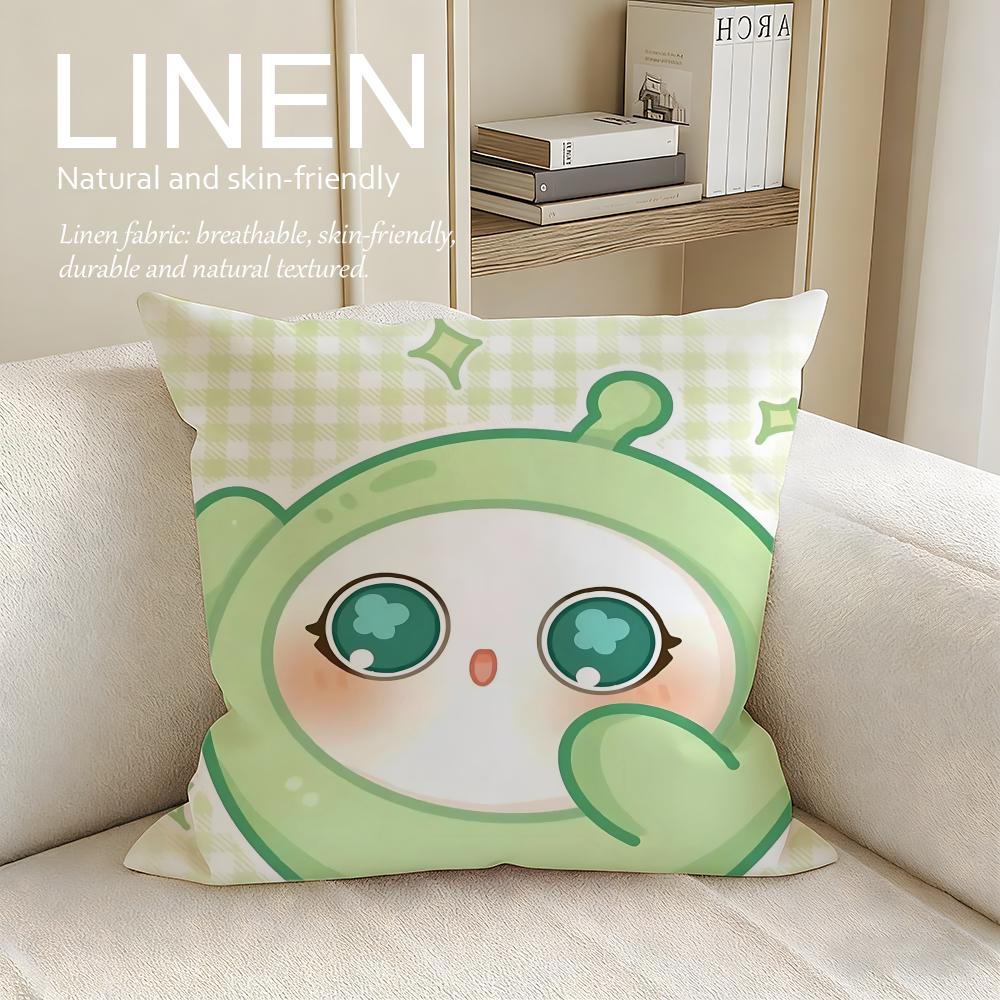 Game Eggy Party Cushion Cover Pillowcase Set Pcs x x Breathable Washable Sofa Cushion Cover