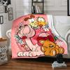 1Pc Garfield'S Hug Adventure Blanket For Couch Bed Plush Cozy Fuzzy Blanket Super Soft Warm Blankets For Fall And Winter 091873