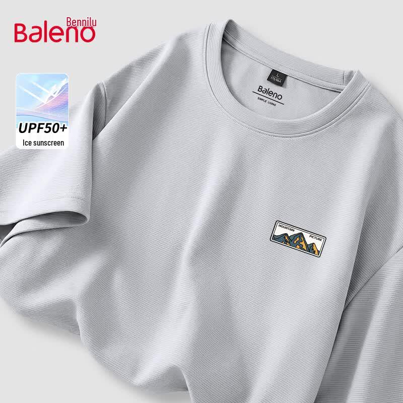 Baleno Men s UPF50+ Cooling Ice Silk T-Shirt 2XL