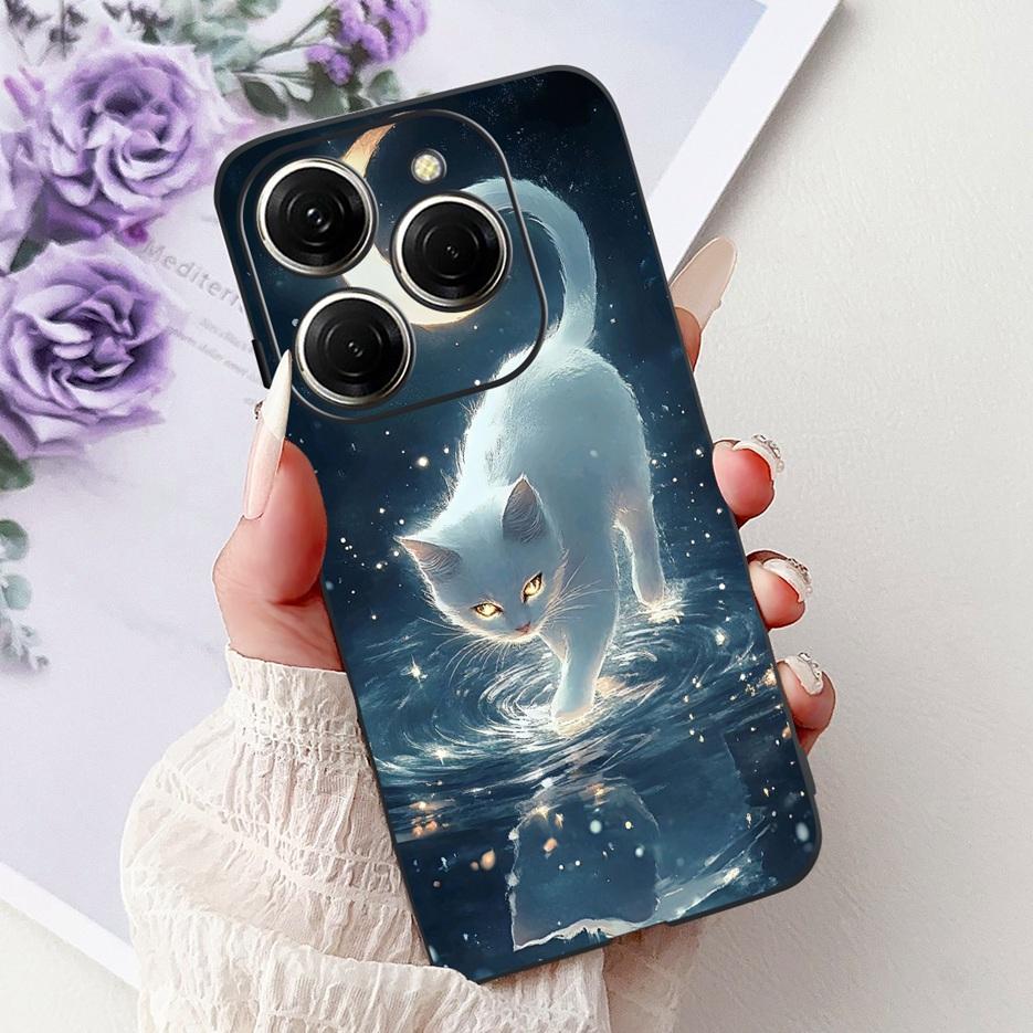 Für Tecno Spark 20 Hülle Spark 20C BG7 BG7n Coole Drachenmuster Hülle Weiche Silikonhülle Für Tecno Spark 20 Pro Spark20 Pro+ Taschen