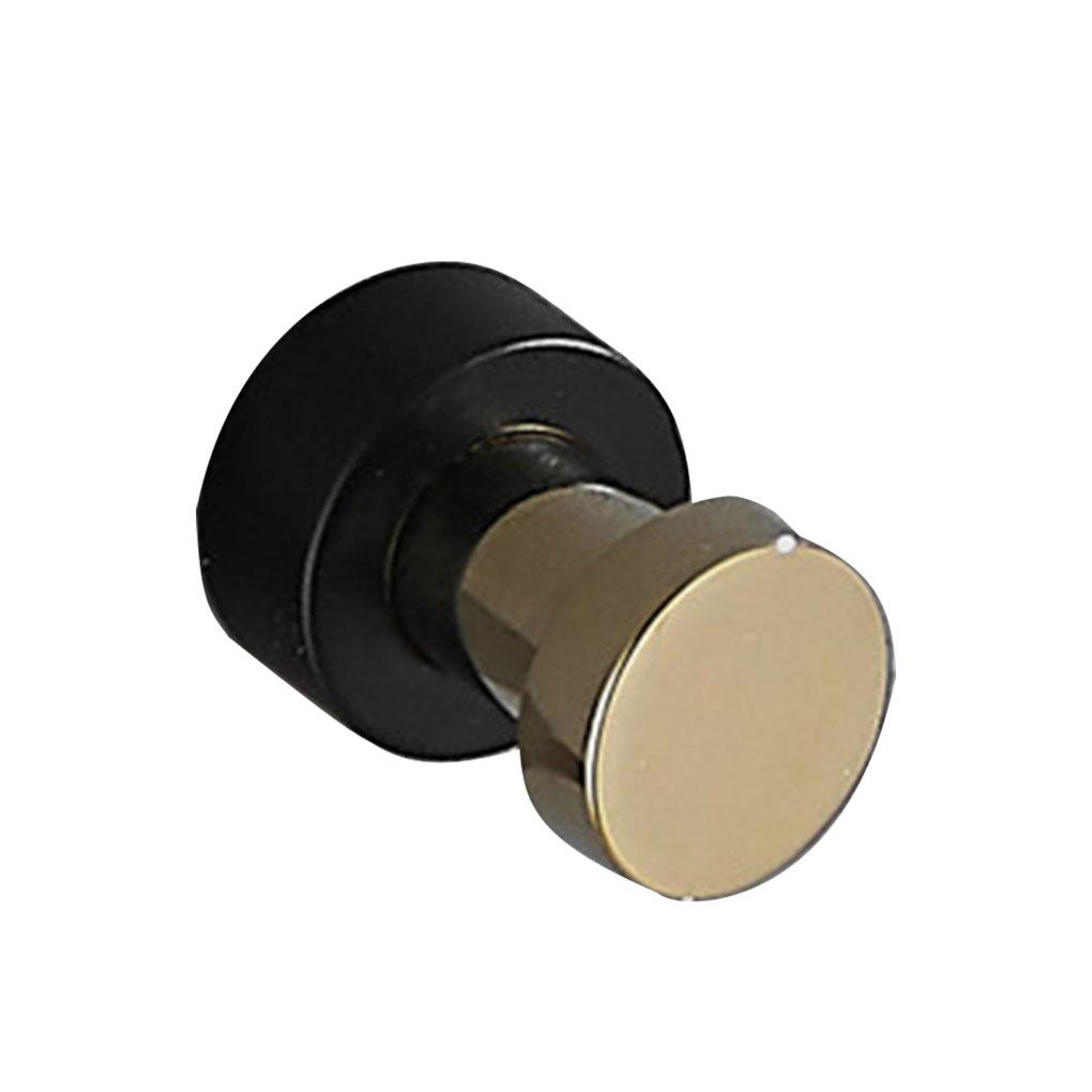 Copper Modern Towel Hooks For Bath - Wide Applications Brass Adhesive Hanger Modern Design Powerful Self-Adhesive