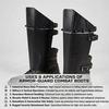 Steel Roman Muscled Leg Greaves  Medieval LARP Cosplay Armor Costume