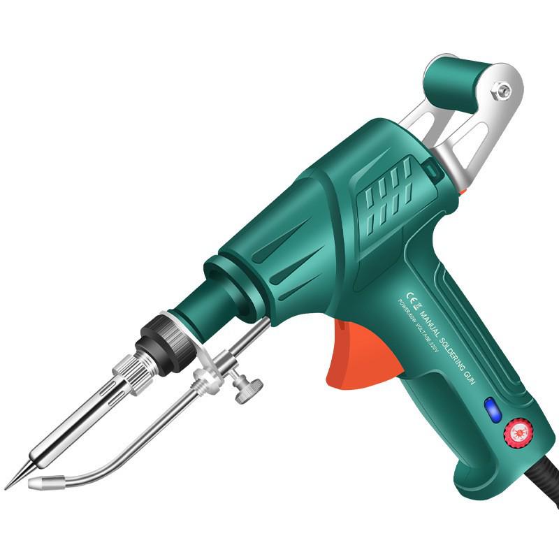 60W Handheld Auto Soldering Gun with Inner Heating, Solder Feed, and Constant Temp for Household Use