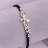 Gold Rhinestone Butterfly Korean Headband & Hairpin Set - Non-Slip Metal Hair Accessories