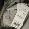 Unused Champion Logo Print Hooded Jacket XL Gray Logo Patch Men's Used