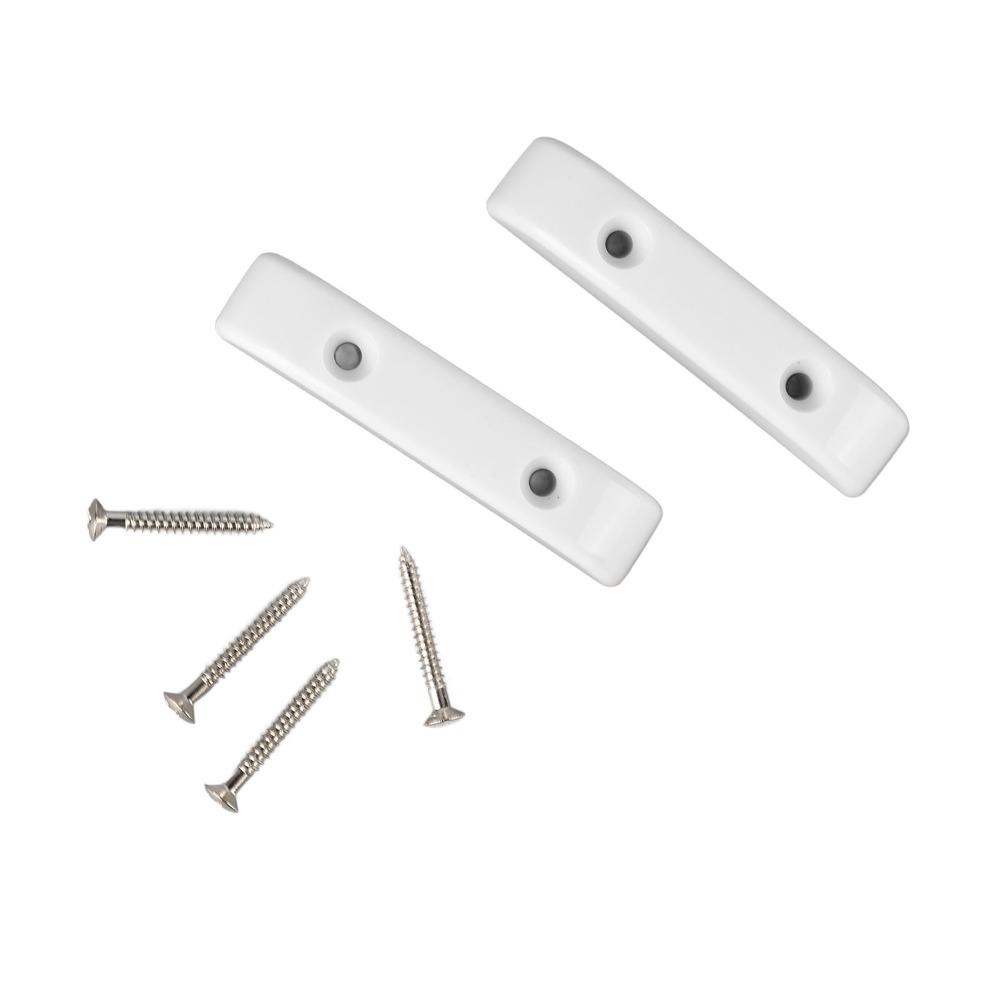 4PCS White Bass Thumb Rest Light Weight Bass Finger Rest Anti Slip Bass Guitar Thumb Rest  Guitar