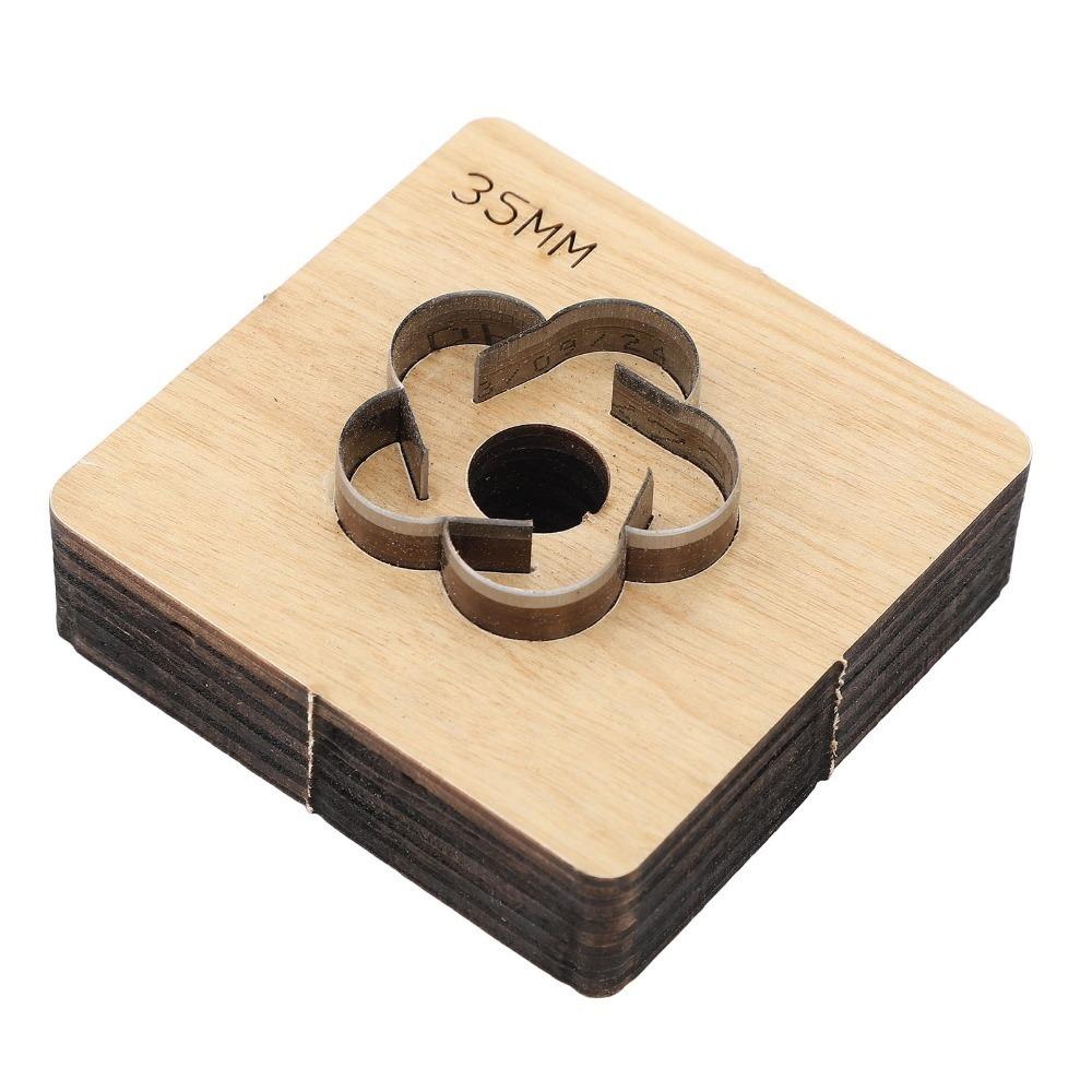 Petal shape Leather Die Cutter Craft mould Precision cutting Craft Punch Mold Die stamping type No cutting needed