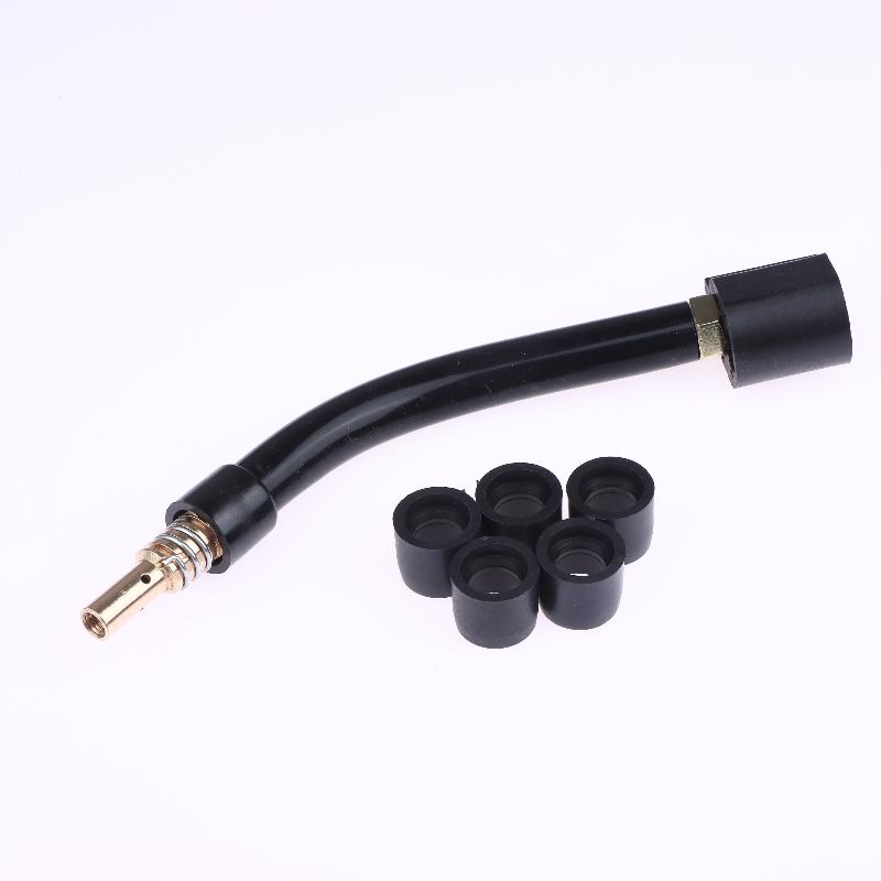 1/5Pcs MB-15AK 14AK MIG/MAG Euro Style Welding Gun Goose Neck Bend Black Casing Replacement Part For Welding Guns