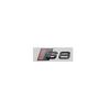 New ABS Plastic for Audi S3 S4 S5 S6 S7 S8 Letter Side Decal Rear Stickers Car Body Trunk Emblem Badge Decoration Accessories