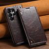 Flip Leather Phone Case for Samsung Galaxy S26 S23 S24 S25 Ultra S22 Plus Note 20 with Magnetic Card Slot Holder Cover LS055