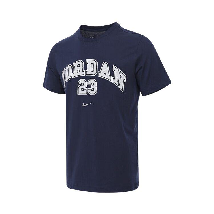 

Jordan MVP Fashion Crew Neck Short Sleeve T-Shirt Men tops Blue IB7525-410 M