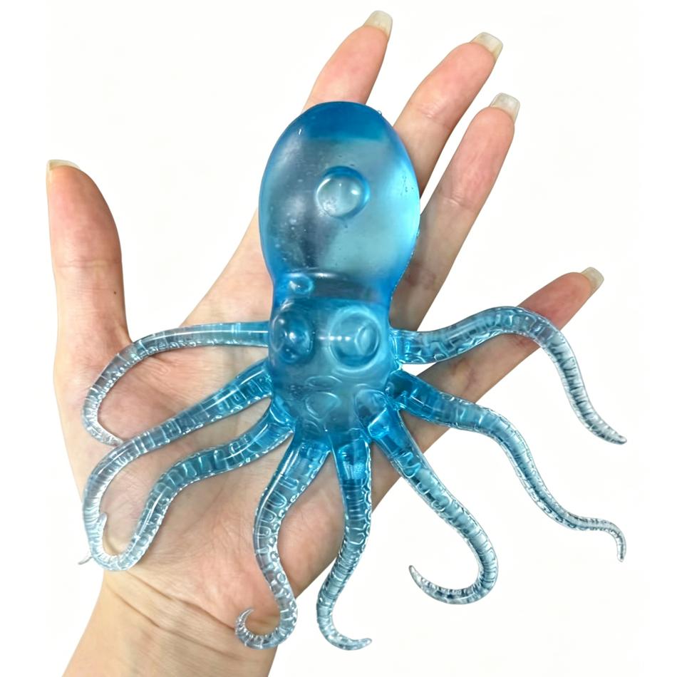 4 Styles Jellyfish Octopus Stress Balls For Kids Adults Squeeze Balls Sensory Fidget Toy Squishy Toys Gifts