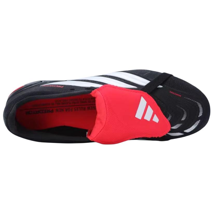 adidas Predator League Fold Over Tongue AG Core Black Cloud White Lucid Red Unisex Sneakers JR7900
