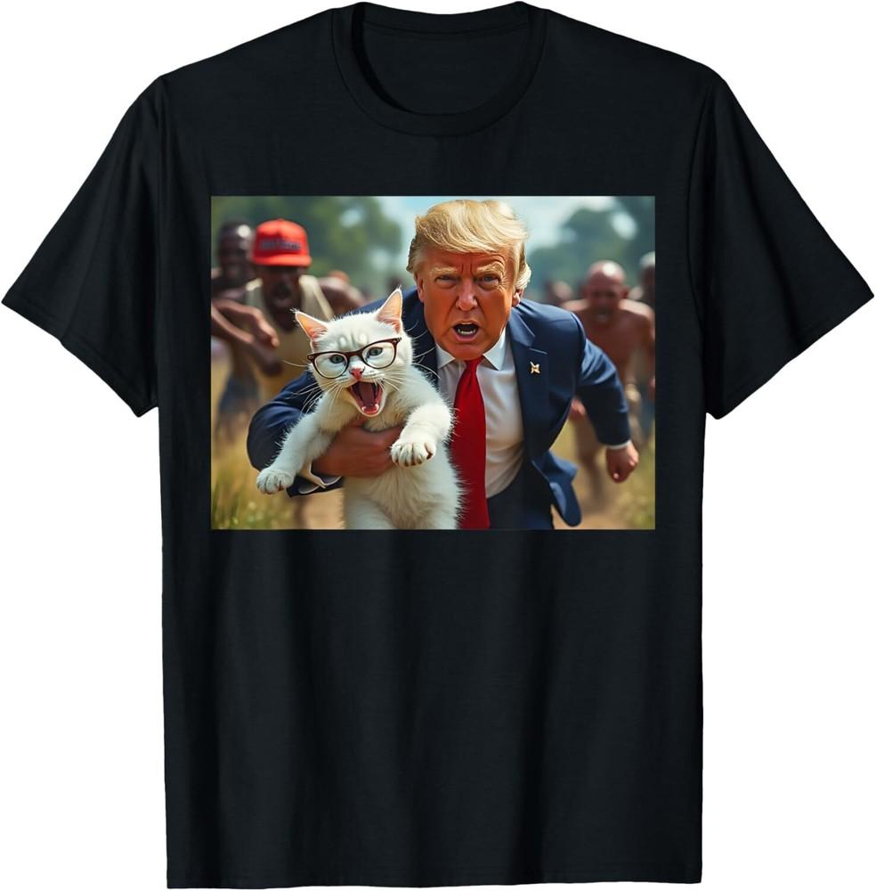 SALE Trump Holding Cat Vote Trump Pets For Trump Vote President Unisex T-Shirt Unisex T-Shirt S