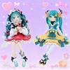 In Stock FuRyu Hatsune Miku Noodle Stopper Flower Fairy Series -Anemone Ver.- 14CM PVC Anime Action Figures Model Collection Toy