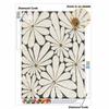 Gør-det-selv 5D Diamant Kunst Sæt Hvide Margueritter Mønster Glitrende Rhinsten Lærred til Soveværelse Stue Dekoration Vægkunst Håndværk Maleri Sæt