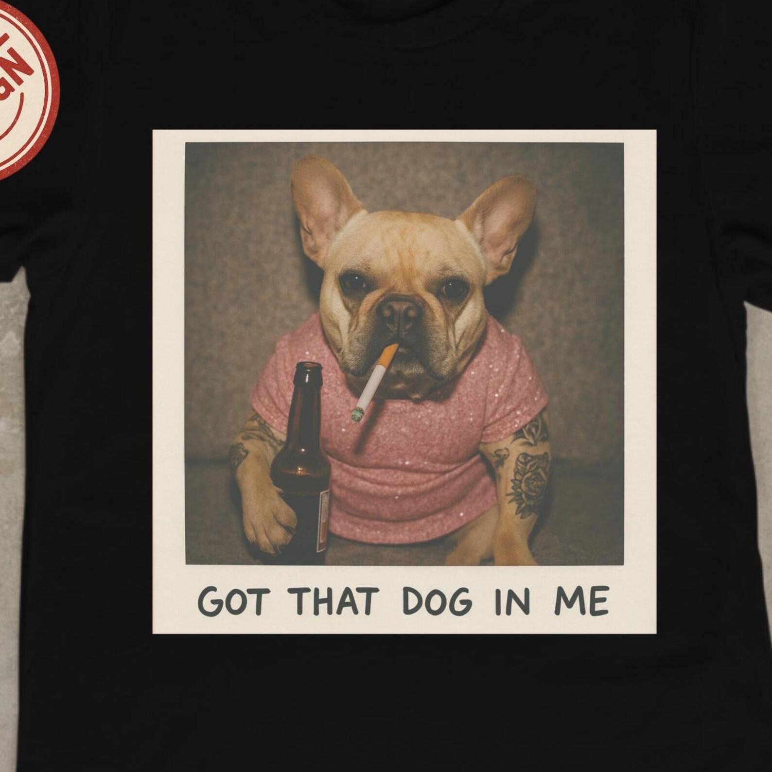 Funny French Bulldog Meme Shirt – Vintage Polaroid Dog Lover Tee 3XL