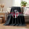 Bologna Football Club Blanket Flannel Blanket Soft Cozy Plush Throw for Sofa Bed Lightweight Home Decor
