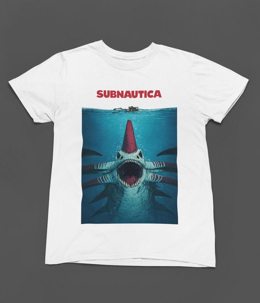 Unisex Subnautica Gaming T-Shirt, Indie Videospiel Shirt
