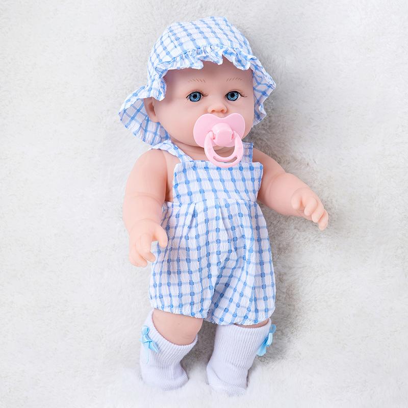 

30 см моющаяся реалистичная мягкая расписанная вручную кукла-реборн для детей, сопровождающая игровую куклу 30CM