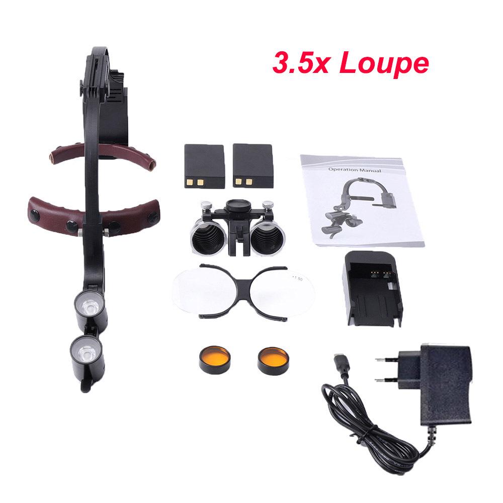 Ultra-Light Adjustable Brightness Korean Dr.Kim Shadowless Dental Headlight