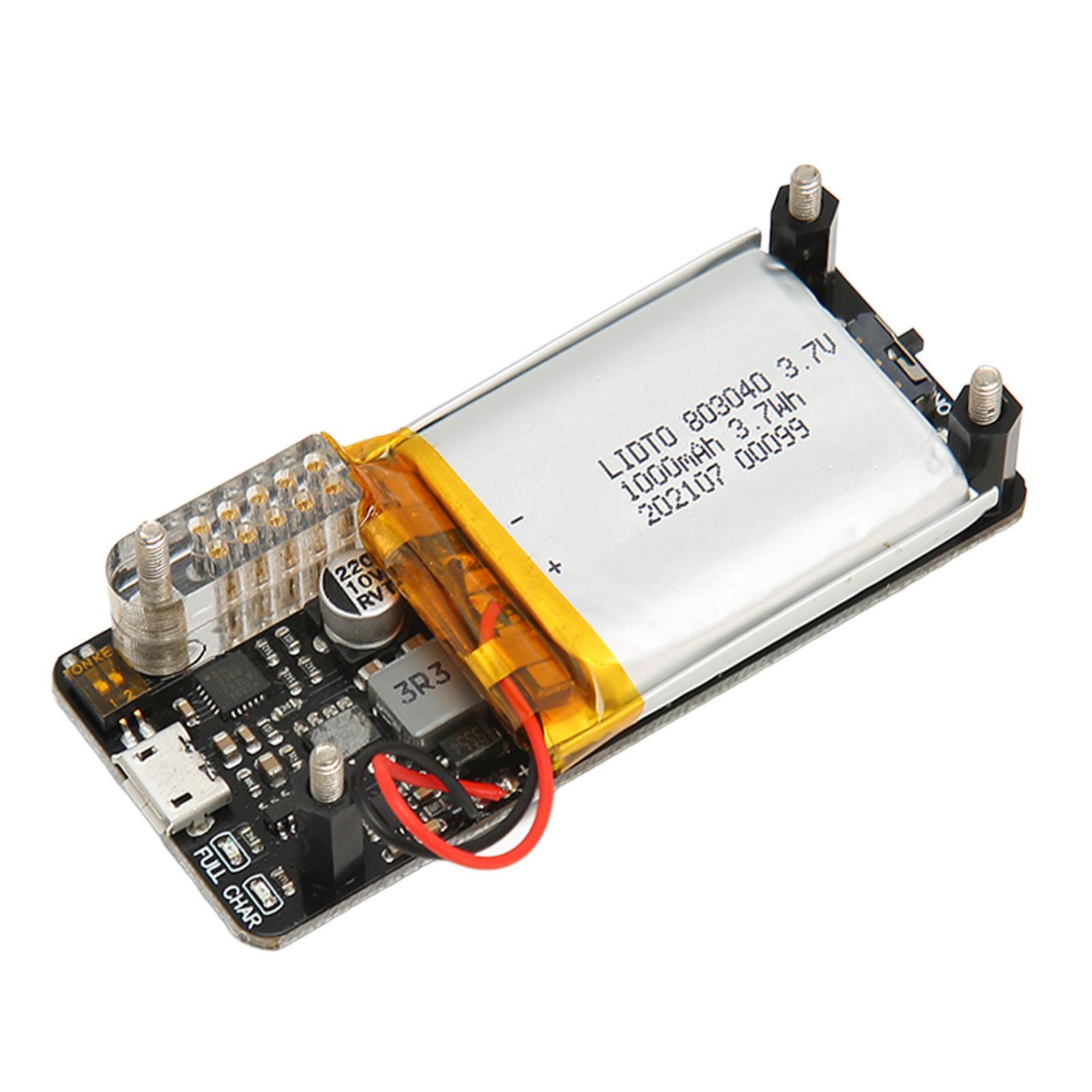 

Плата живлення UPS V1.2 Power HAT, акумулятор 1000 мАг, струм заряджання 400 мА. Плата UPS Lite V1.2 UPS HAT для