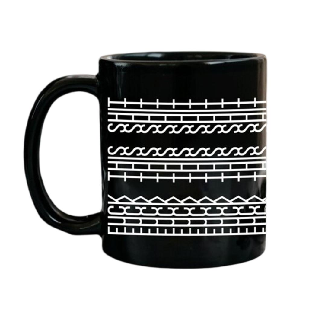 Creative New Ceramic Kitchen Fun Black Coffee Cup
