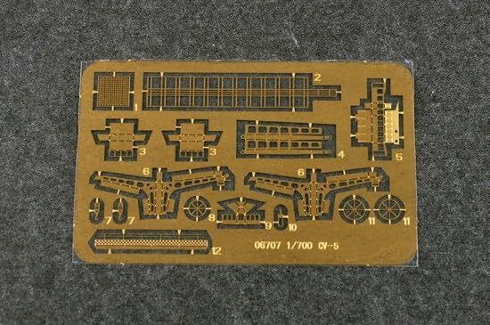 Trumpeter US Navy Aircraft Carrier Yorktown Plastic Model 06707 1/700 CV-5