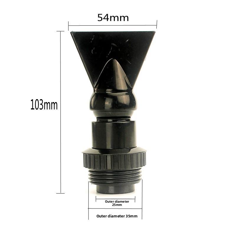 20/25mm Universal Adjustable Fish Tank Duckbill Sprinkler Aquarium Air Pump Duckbill Water Outlet Nozzle Garden Watering Fitting