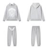 SP5der Spinnenweb Plus Velours Hoodie & Joggingbroek Set - Unisex Trendy Streetwear