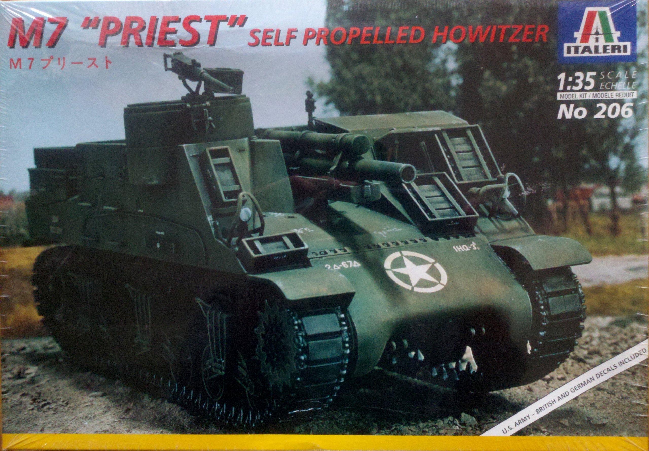 

Italeri 206 Священник Italeri M-7 (Тамия серия 39206)