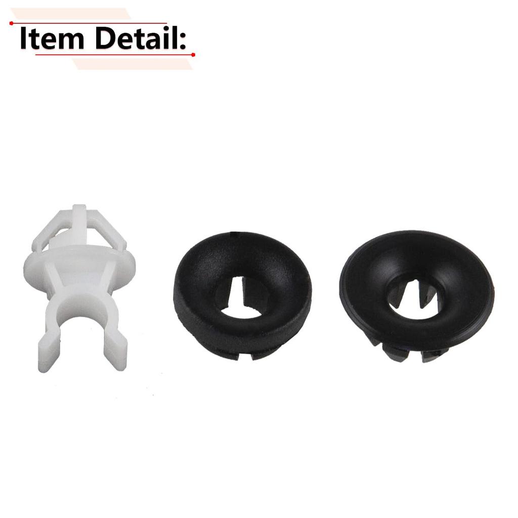 3PCS Hood Support Prop Rod Clip Grommet | Compatible with Honda Accord Odyssey Prelude S2000 Acura RDX TSX