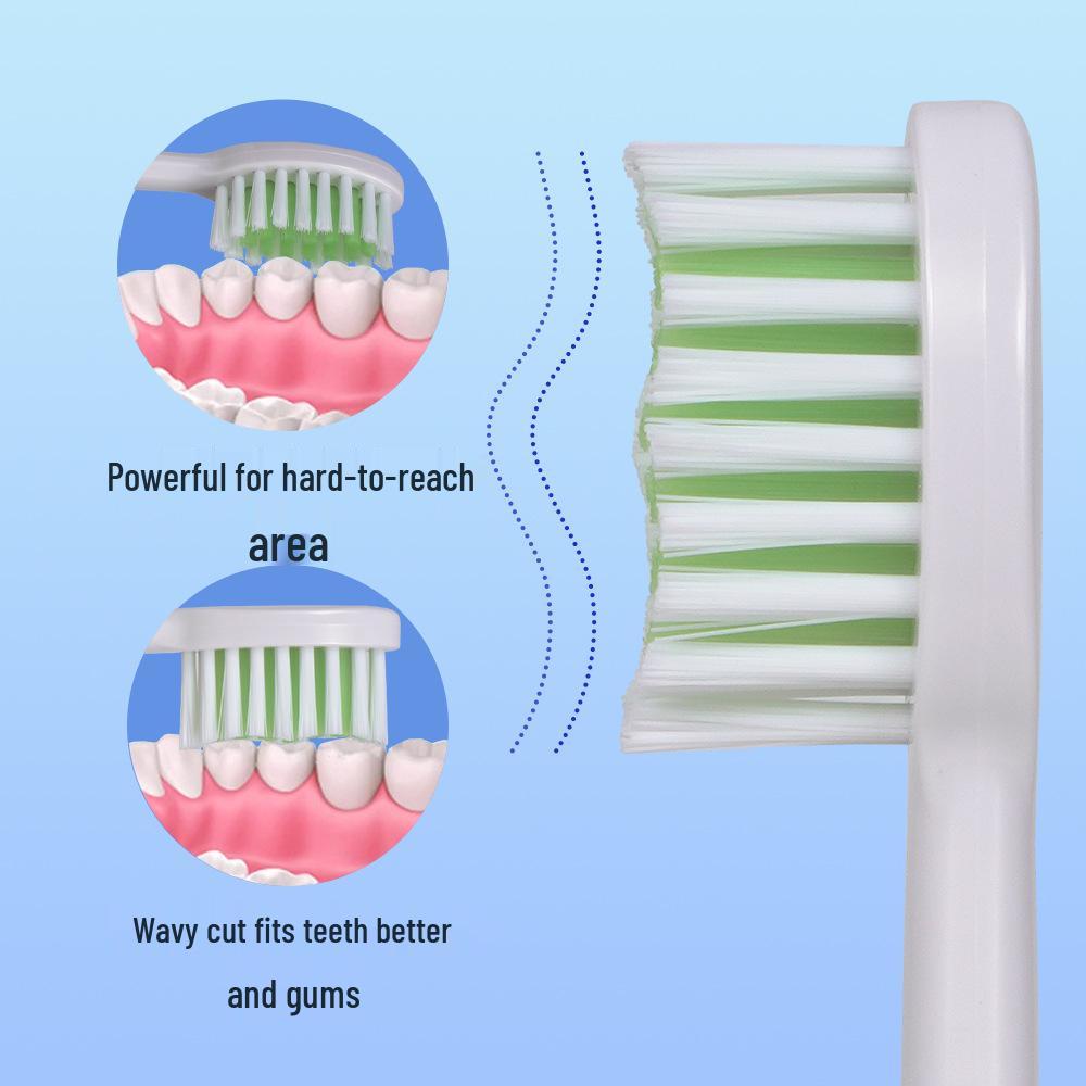 Sonicare Philips HX2 Compatible Little Feather Electric Toothbrush Replacement Heads (HX2023/HX2481/HX247)