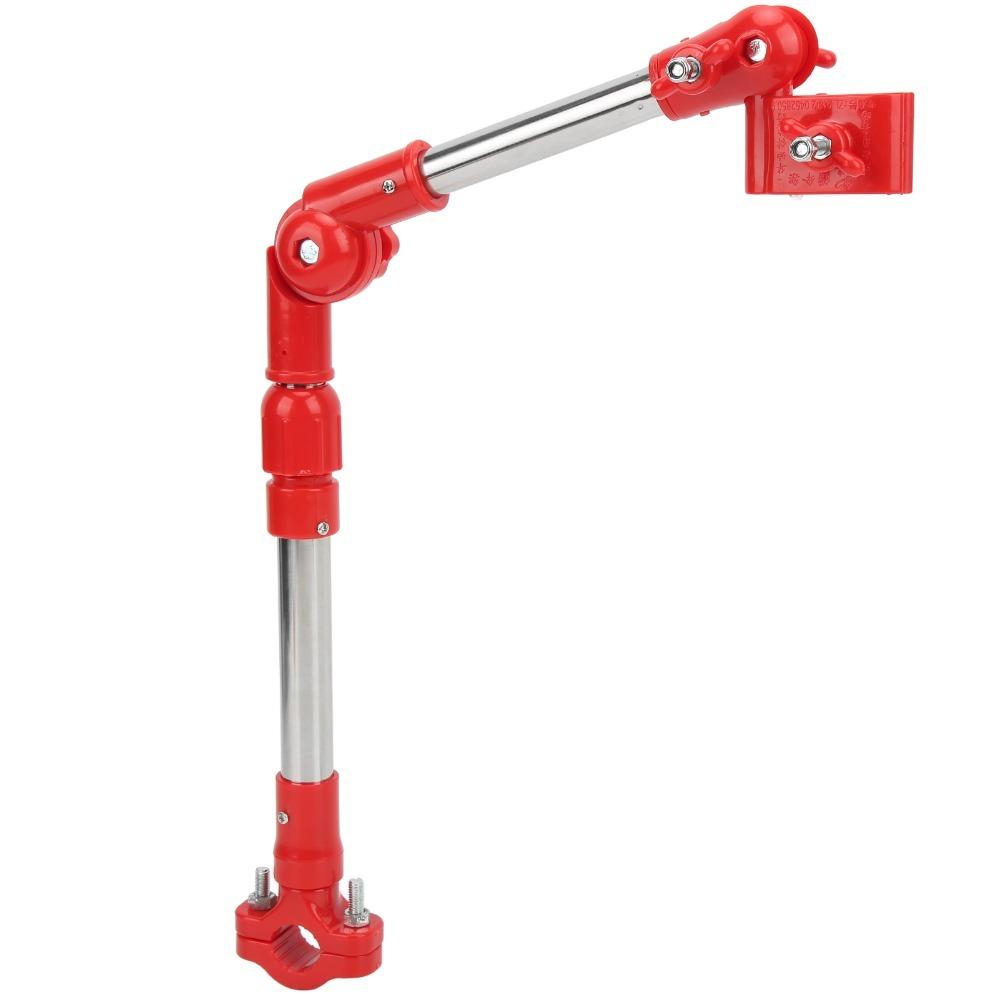 Telescopic Bicycle Umbrella Mount Stainless Steel Electric Bike Umbrella Holder Outdoor Use красный