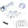 Front Left & Right Door Lock Cylinder Repair Kit Replacement Parts for BMW X3 X5