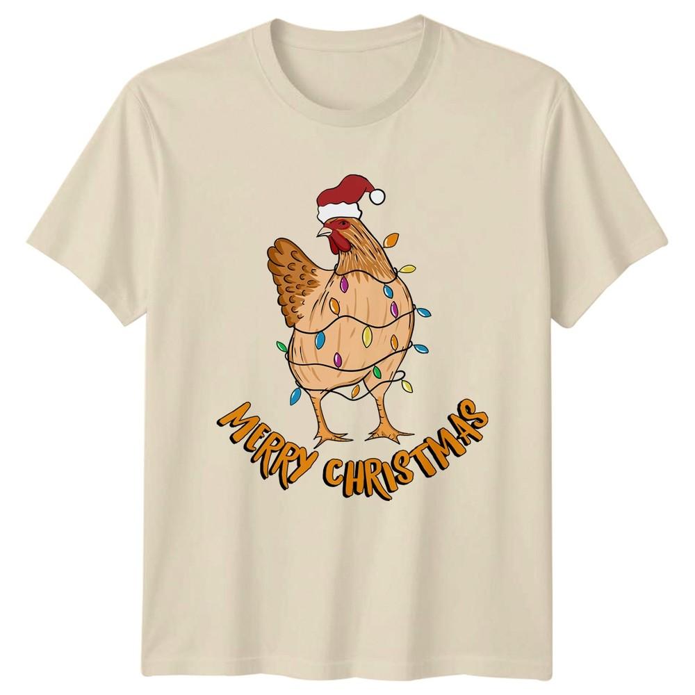 Merry Christmas TShirt Chicken Lover Christmas Christmas Gift For Him And Her