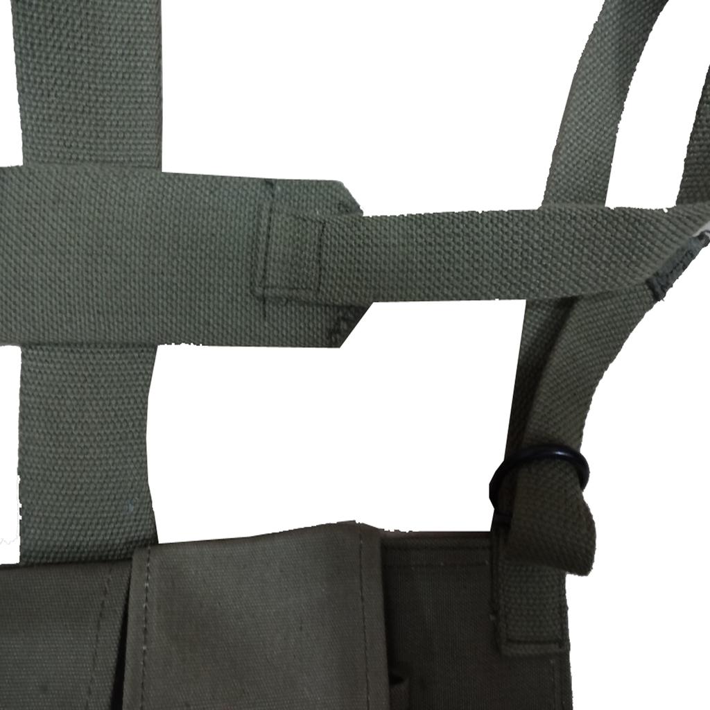 Rhodesian Bush War Magazine Chest Rig w/Grenade Pocket OD - Repro UE-TLVE-GWXG
