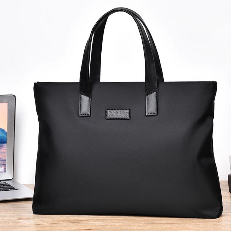 Briefcase, Men's Single-shoulder Crossbody Bag, Handbag, Conference Bag, Lawyer's Business Office Computer Bag, Document Bag