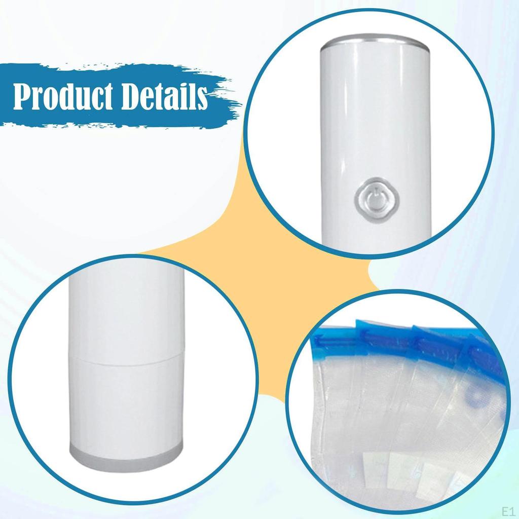 Vacuum Sealer for Food with Storage Bags Household Seal Meal Saver Handheld Pump Rechargeable